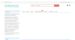 Desktop Screenshot of cordacord.com